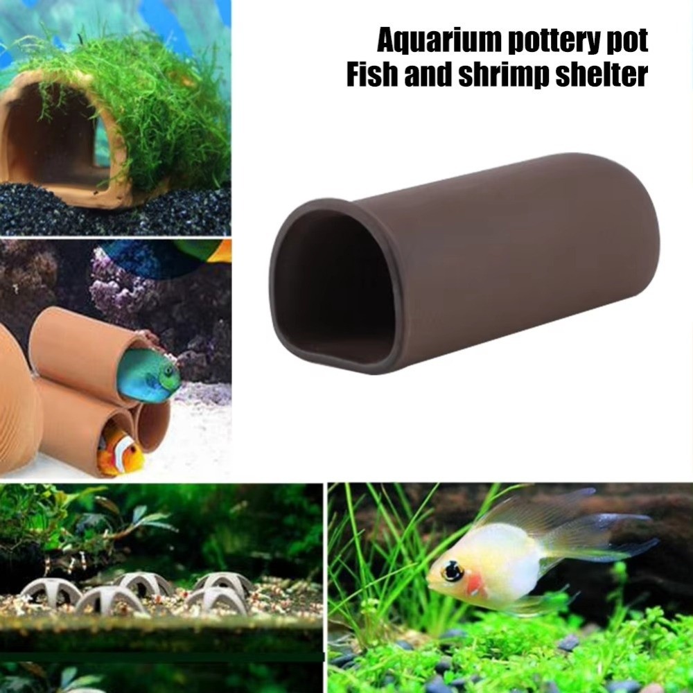 Hide Cave Ceramic - Jugar cría Spawning acuario cueva de