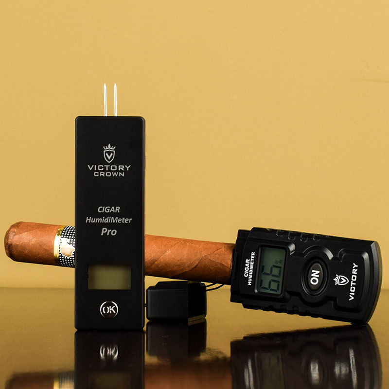 Digital Hygrometer Probe - Medidor de humedad de cigarros, higrómetro