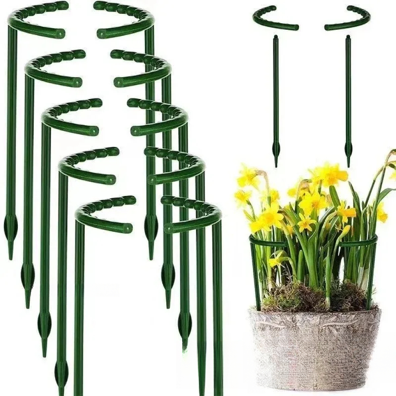 Vine Climbing Plastic - Soporte para Plantas, Jaula Semicircular para