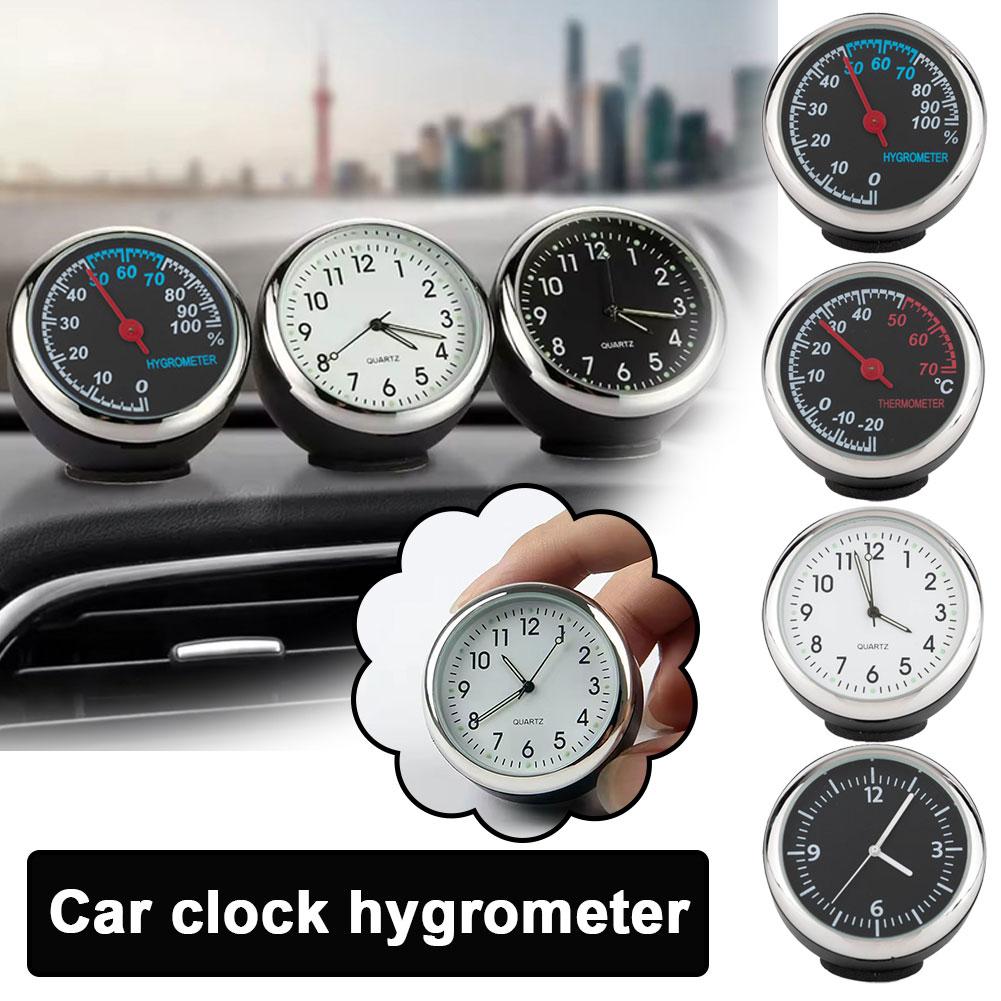 Digital Hygrometer Probe - Mini reloj de exhibición para automóvil,