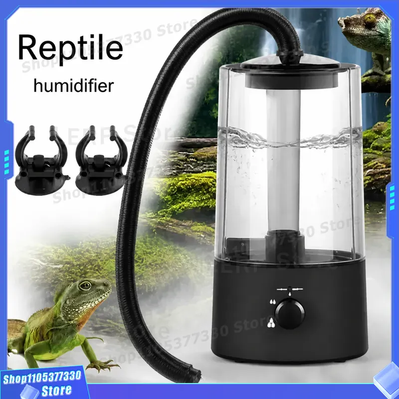 Terrarium Fogger Ultrasonic - Humidificador Ultrasónico de 4L para Reptiles,