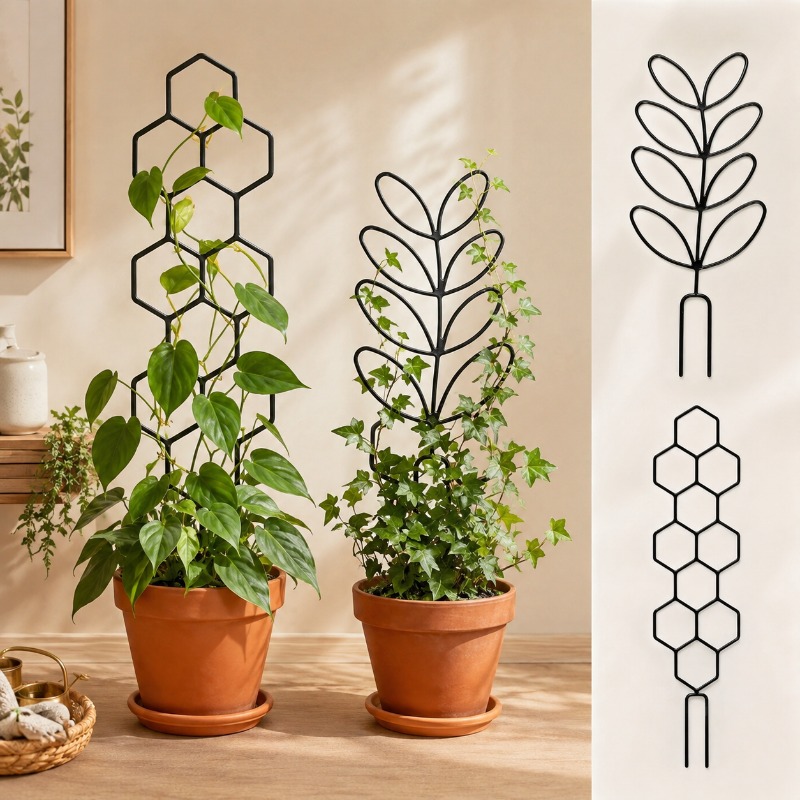 Vine Climbing Plastic - Soporte para Plantas de 2/4 Piezas,