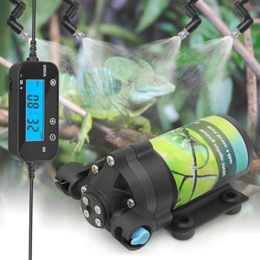 Misting Nozzle Reptile - Sistema de Nebulización para Terrarios: Plástico