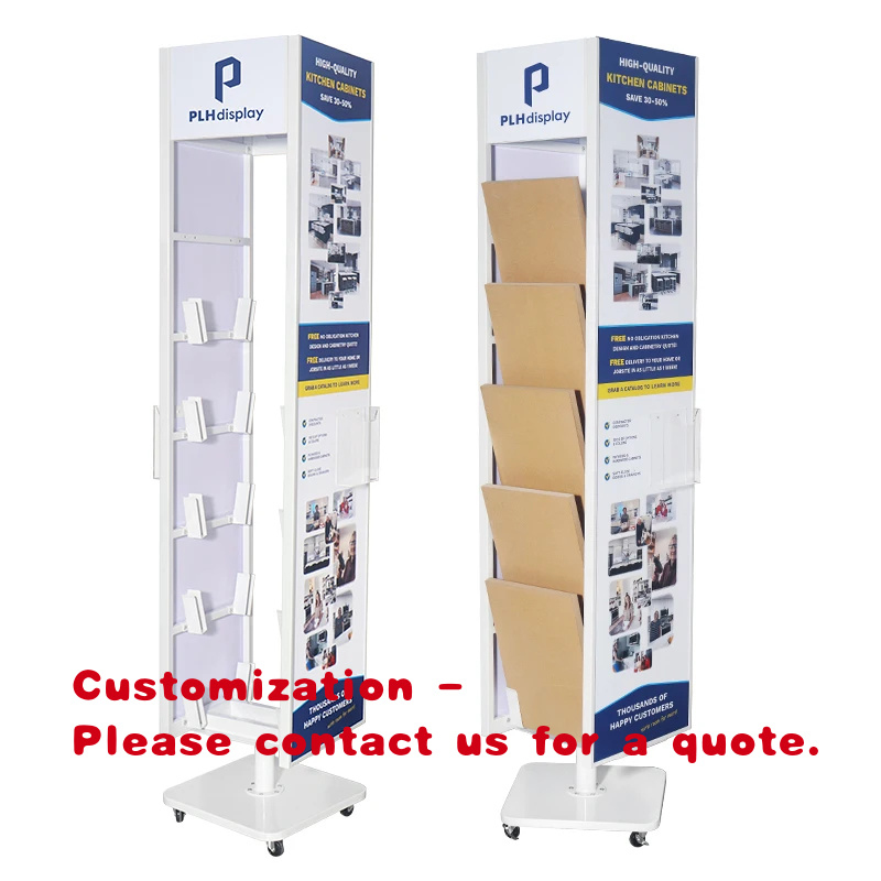 Ceramic Tile Floor - Expositor Giratorio de Doble Cara Personalizado,