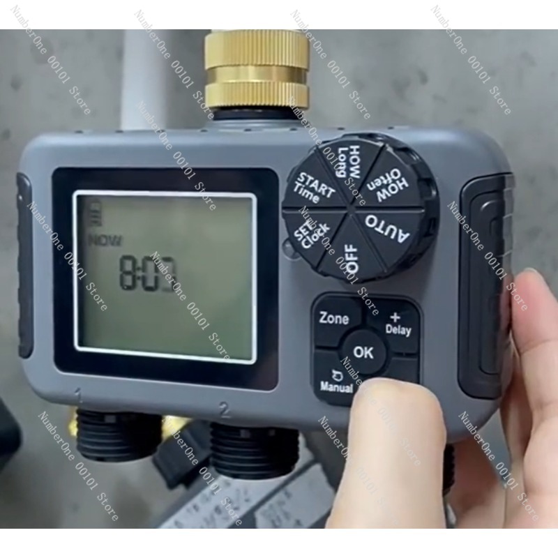 Timer Dual Outlet - Temporizador de Riego Automático para Jardín