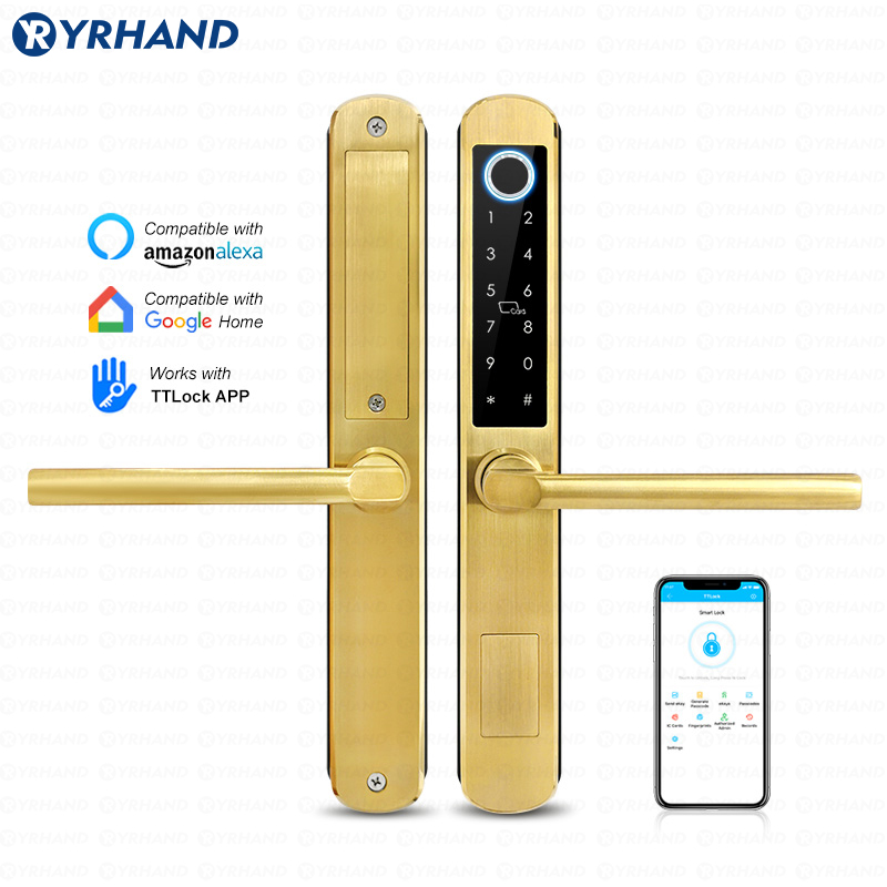 Cerradura inteligente de vidri - Glass Door Hinge reseña y precio
