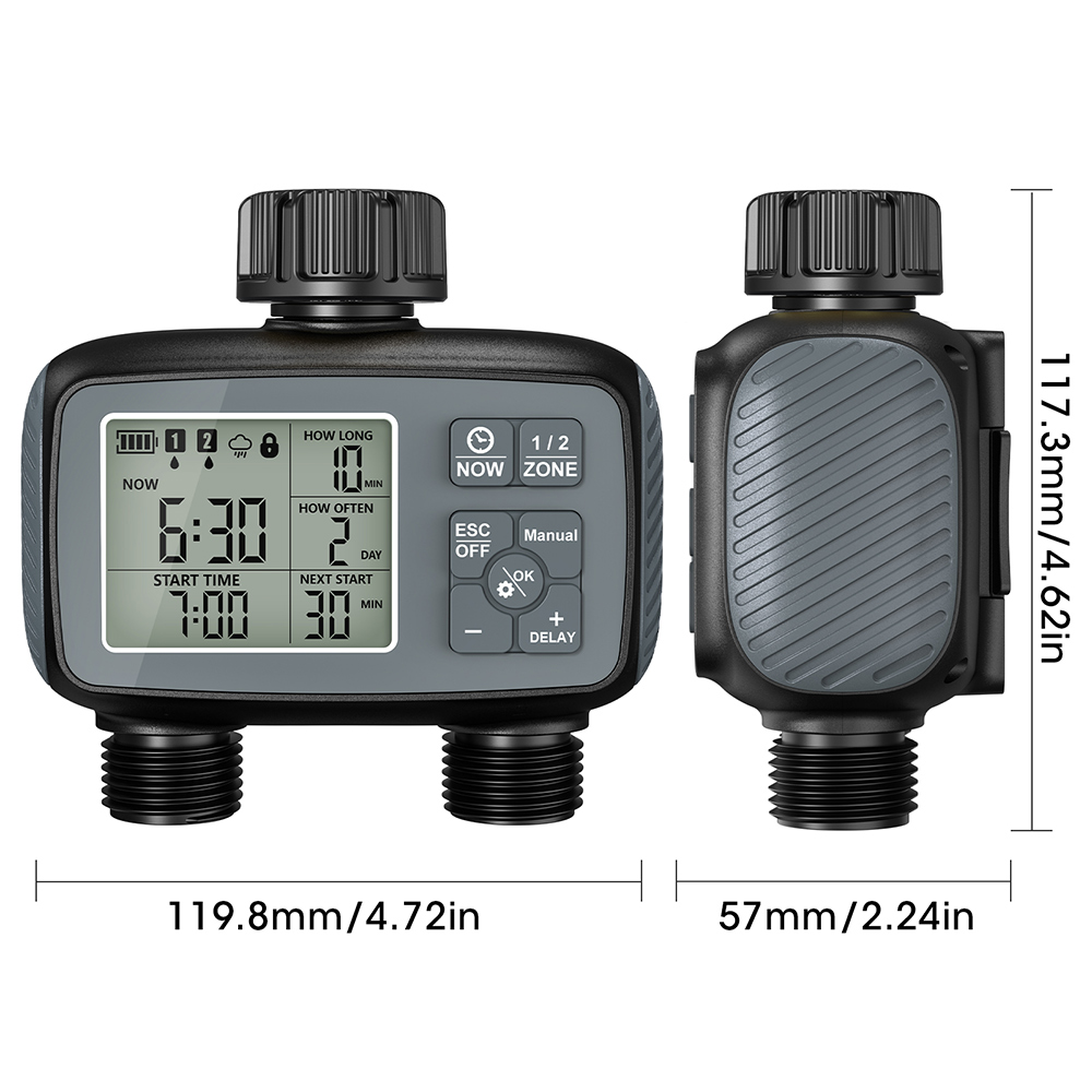 Nuevo Temporizador de Riego Pr - Timer Dual Outlet reseña y precio