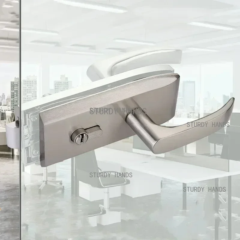 Cerradura de puerta de vidrio  - Glass Door Hinge reseña y precio