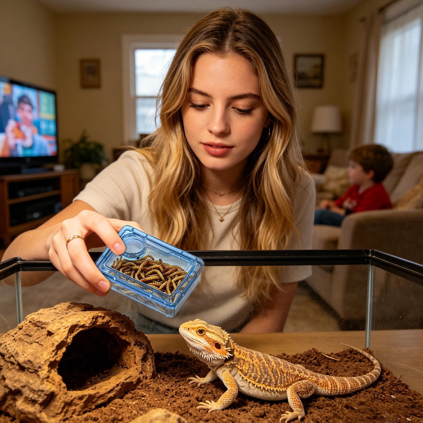 Plato de Alimentación a Prueba - Calcium Powder Reptile reseña y precio