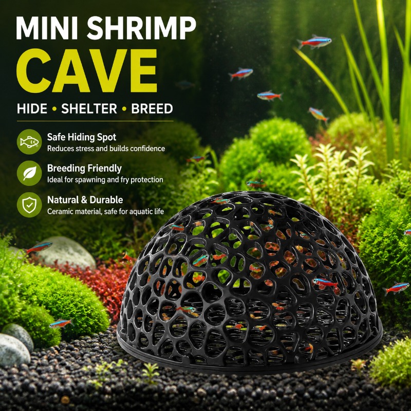 Mini cueva de cerámica porosa  - Hide Cave Ceramic reseña y precio
