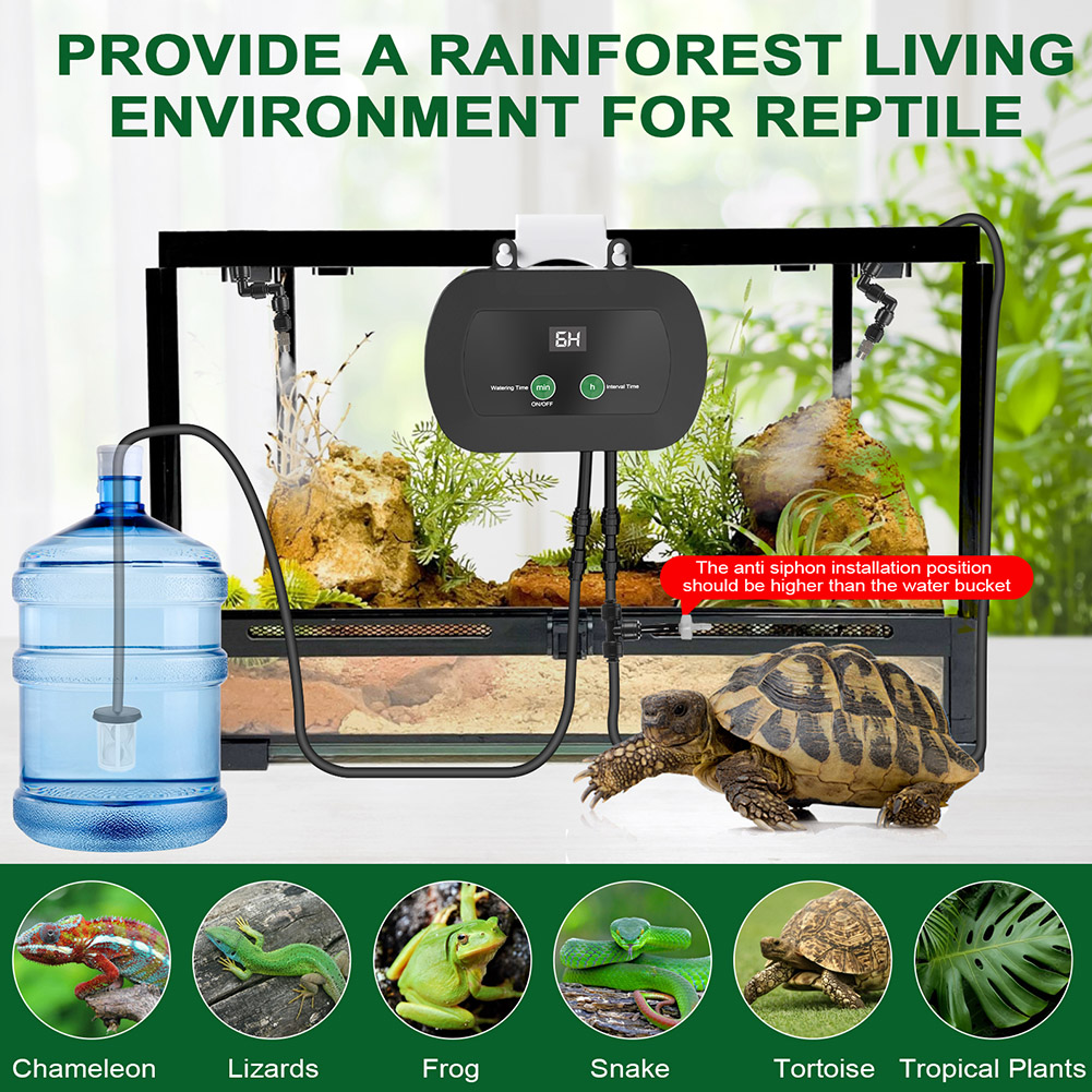 Aspersor de Niebla Automático  - Misting Nozzle Reptile reseña y precio