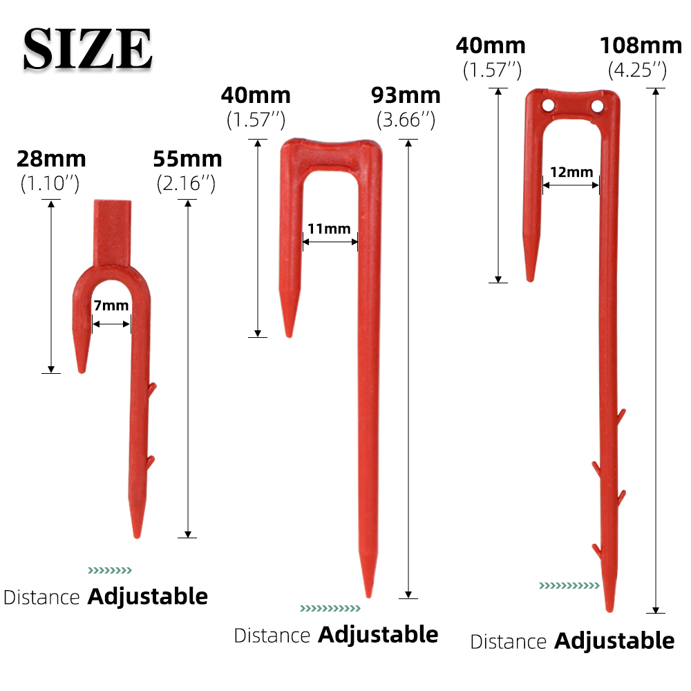 20-50 Uds. Tenedor para planta - Vine Climbing Plastic reseña y precio