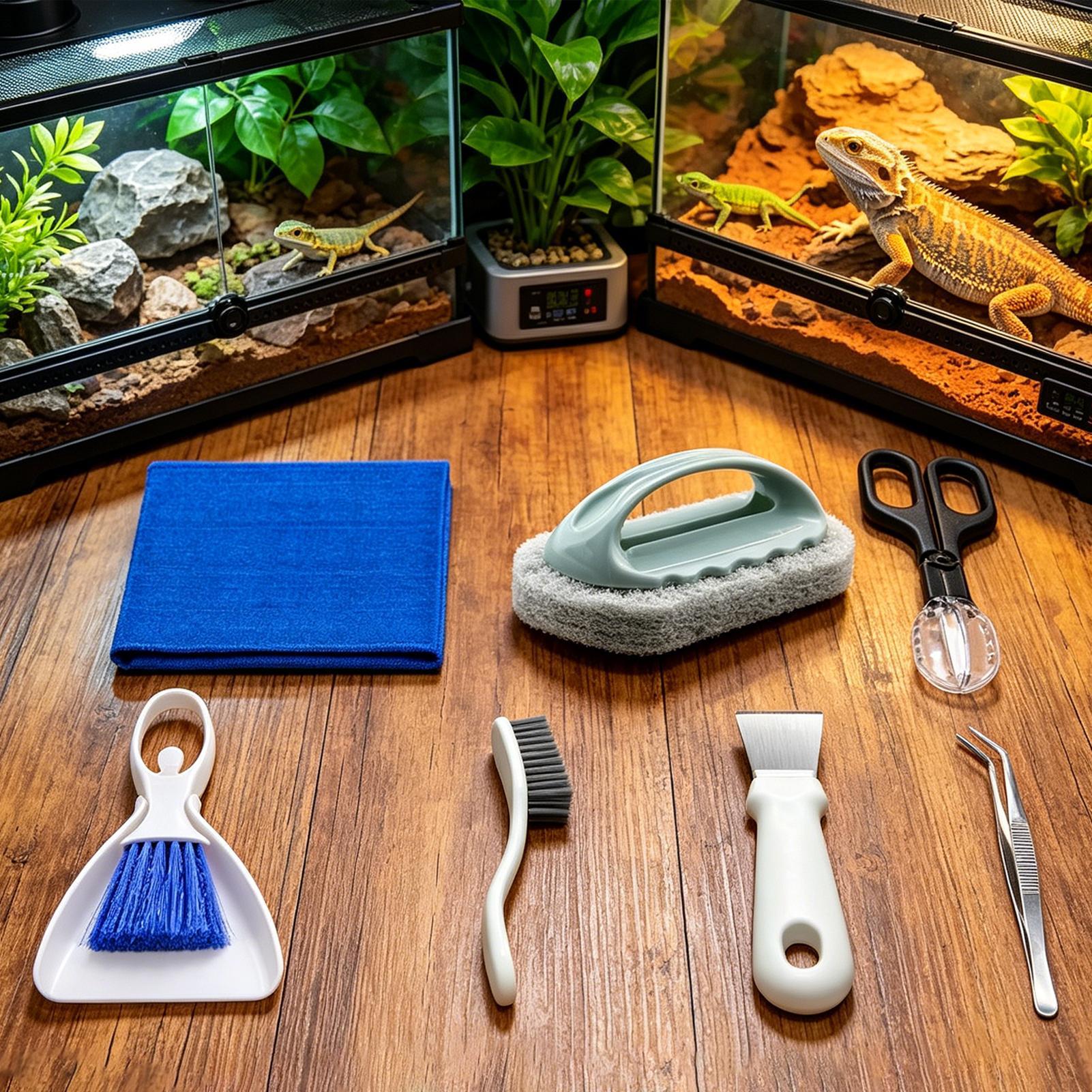 Kit de limpieza de terrarios p - Feeding Tong Stainless reseña y precio