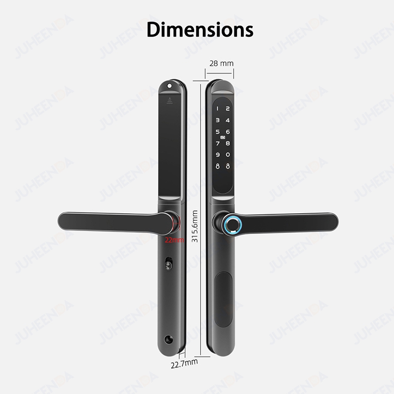 Cerradura inteligente de alumi - Glass Door Hinge reseña y precio